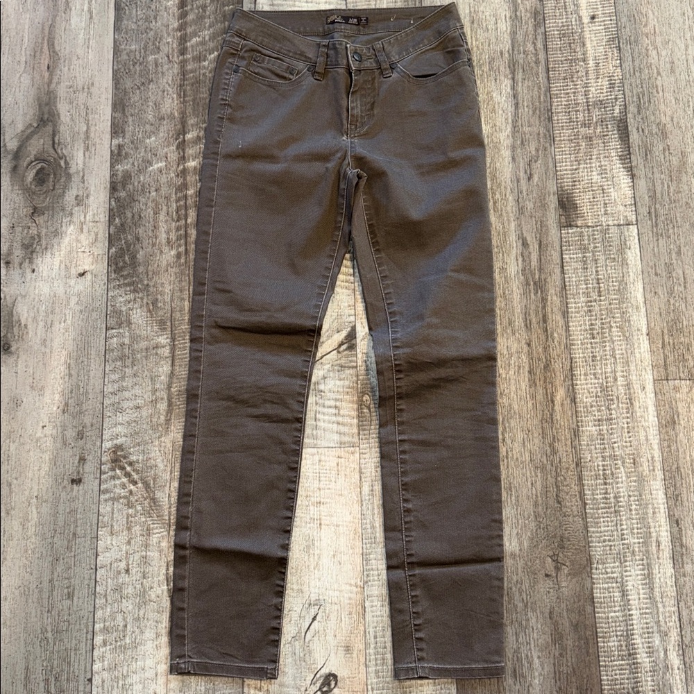 Prana Women's Brown Skinny Jeans-size 2/26